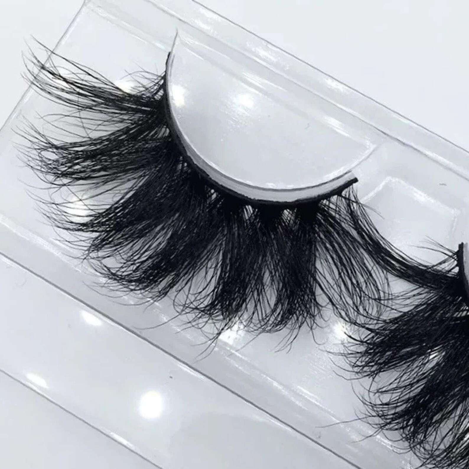 DREAMY | 3D Luxury Mink Strip Eyelash Extensions | 25MM False Eyelashes ...