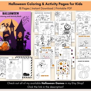 Would You Rather Printable Game, Spooky Halloween Party Game, Halloween Activity for Kids, Halloween This or That image 9