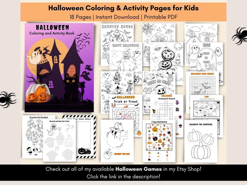 Would You Rather Printable Game, Spooky Halloween Party Game, Halloween Activity for Kids, Halloween This or That image 9