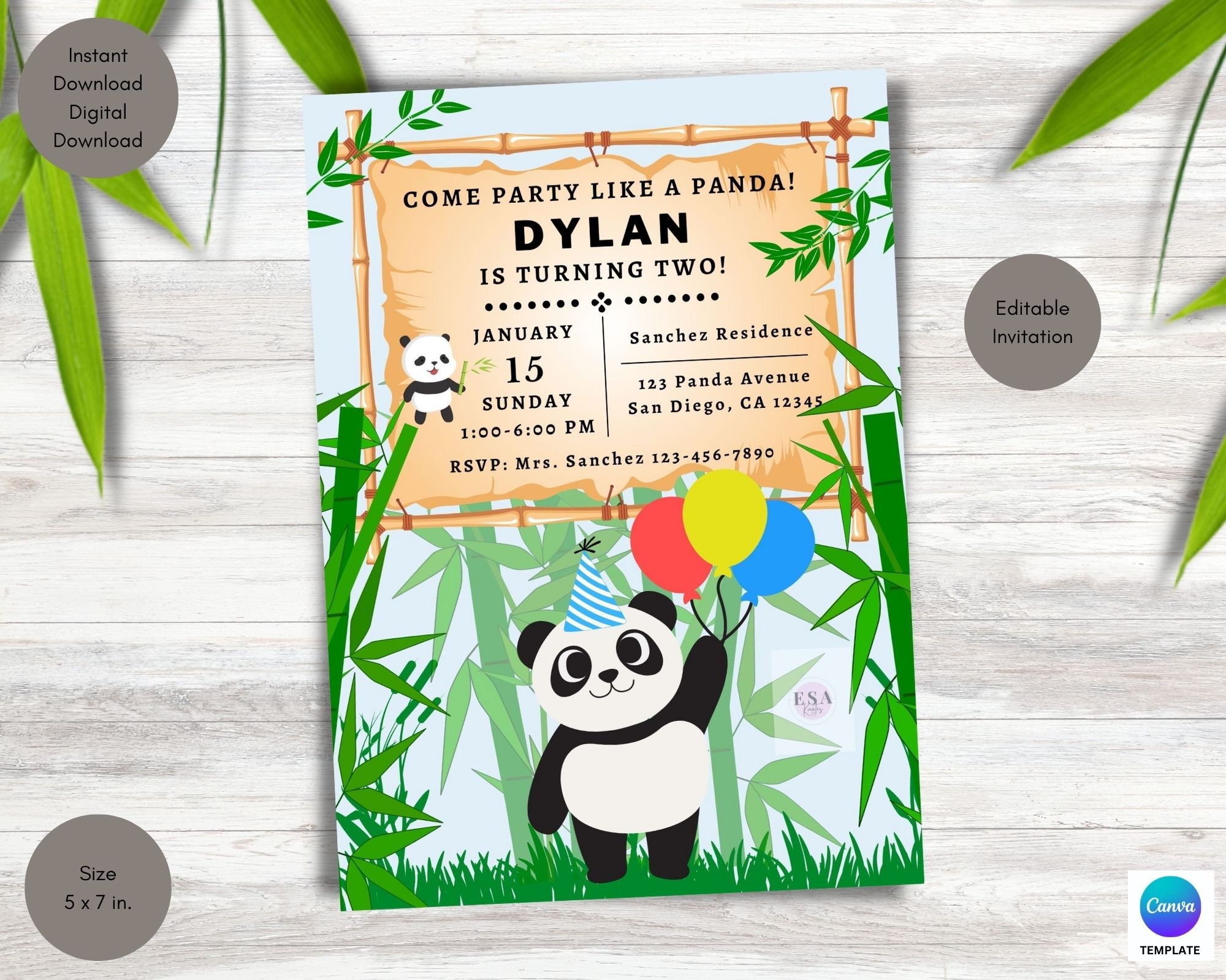 Panda 1st Birthday Wrapping Paper, 1st Birthday Baby Panda Gender Neutral  Wrapping Paper, Wrapping Paper for Boy Girl Fun Cute First Birthda 