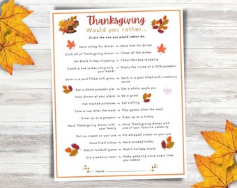 Printable Thanksgiving Roll A Story Dice Game Thanksgiving - Etsy