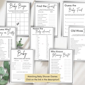 Boobs or Butts Baby Game, Funny Baby Shower Game, Baby Shower Party ...