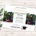Two Graduates Invitation Template: Photo Graduation Party Invite ...