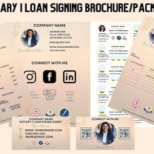 Notary | Loan Signing Brochure | Package