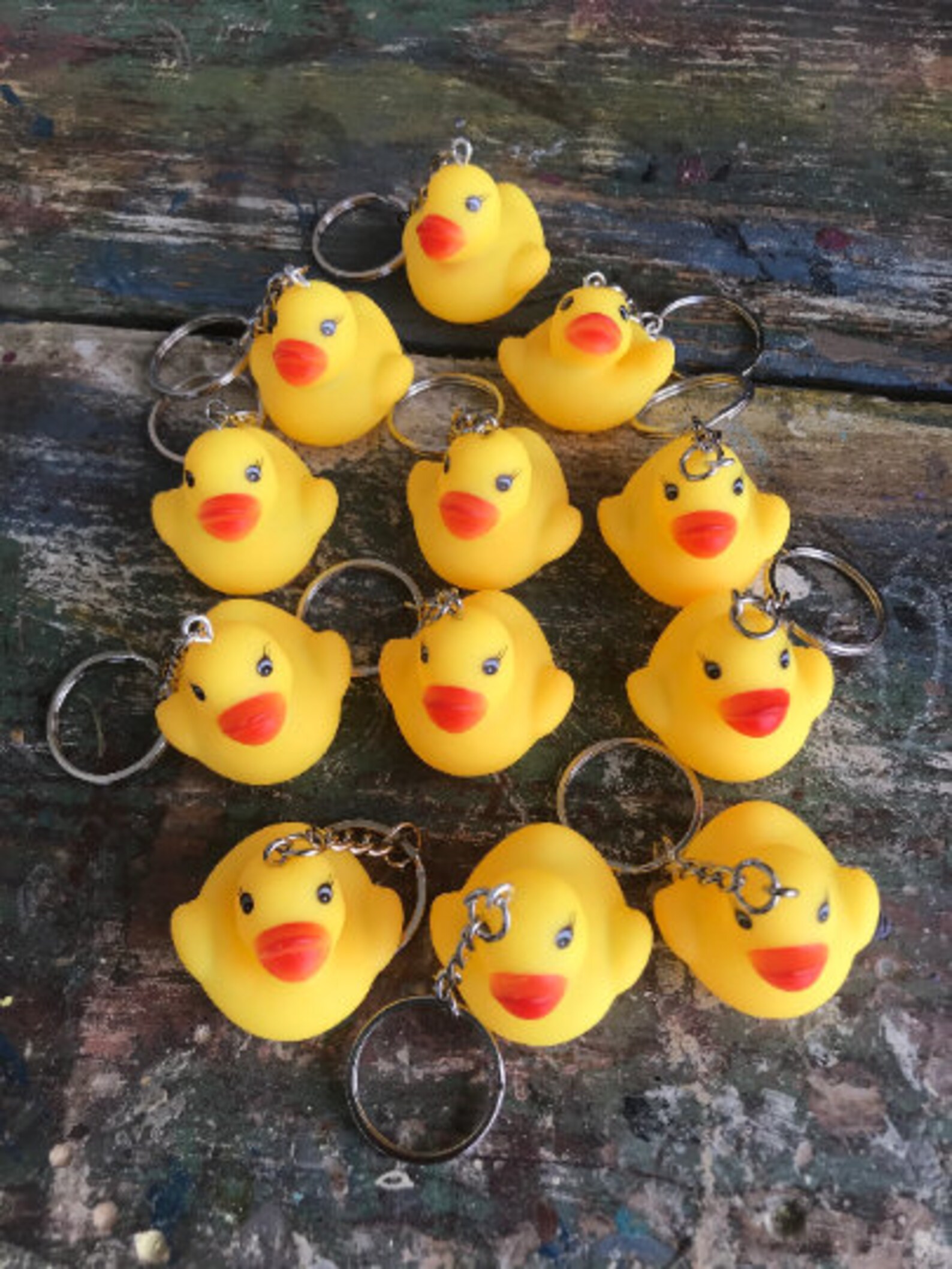 JEEP DUCK Yellow Rubber DUCK Key Chains. Etsy