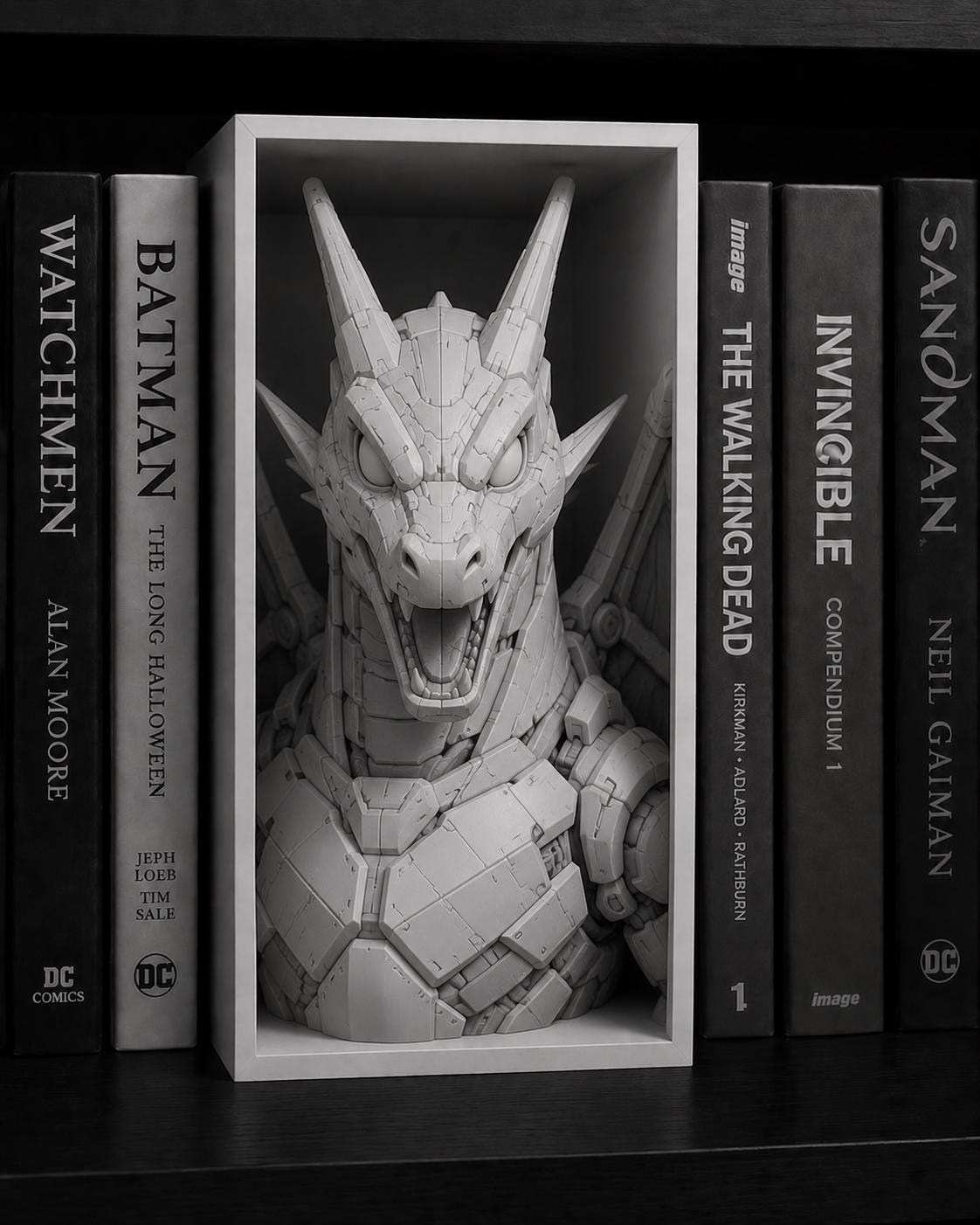 Bookends Godzilla - Etsy