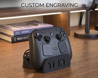Supporto per controller Steam con inserto per disco di ricarica con opzione personalizzabile