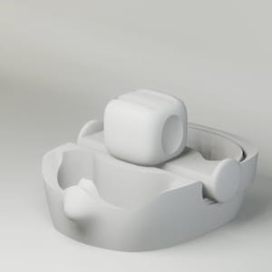 Apple Vision Pro Headset Stand and Battery Stand