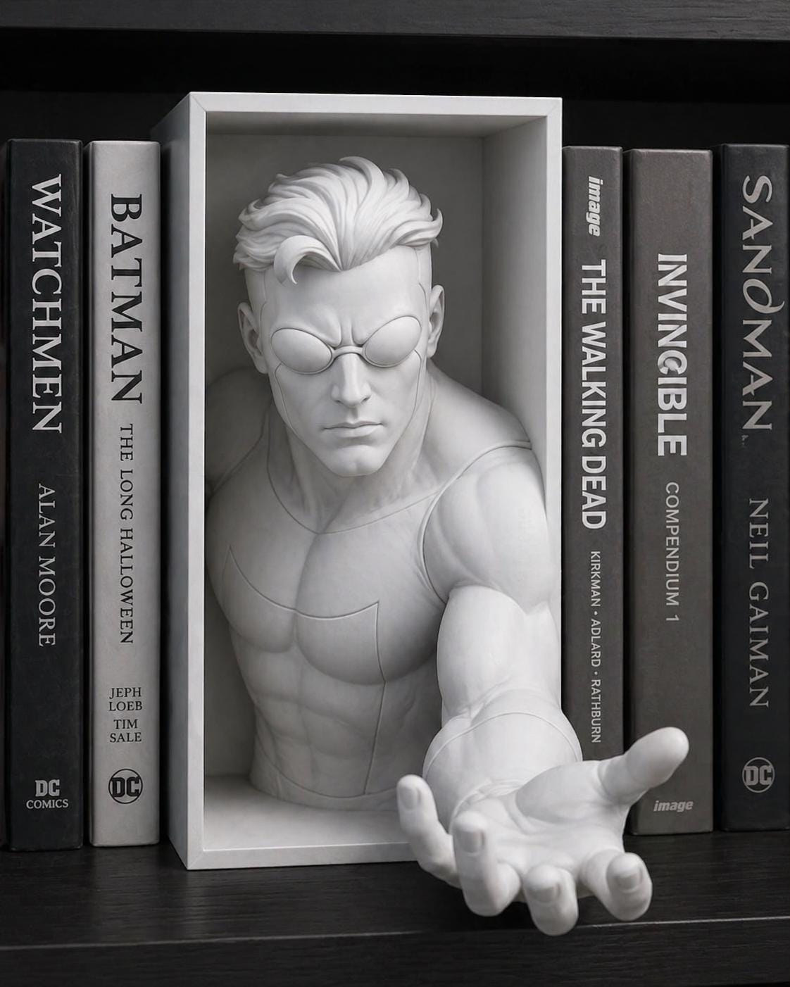 INVINCIBLE Book Nook for Bookshelf or Wall Art - Etsy