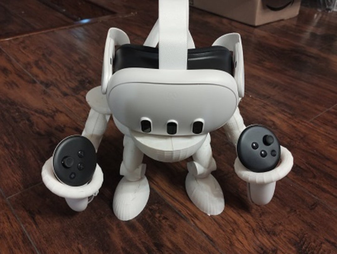 Robot Oculus Meta Quest VR Headset and Controller Stand - Etsy