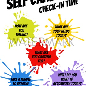 Self Care Poster