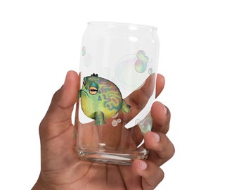Froggy Bubble Cup - Cute and Colorful Frog Drinking Glass