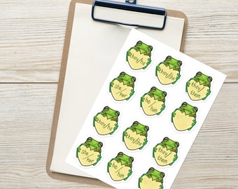 Froggy Pronoun Indicator Stickers For Personal Use or Group Events!