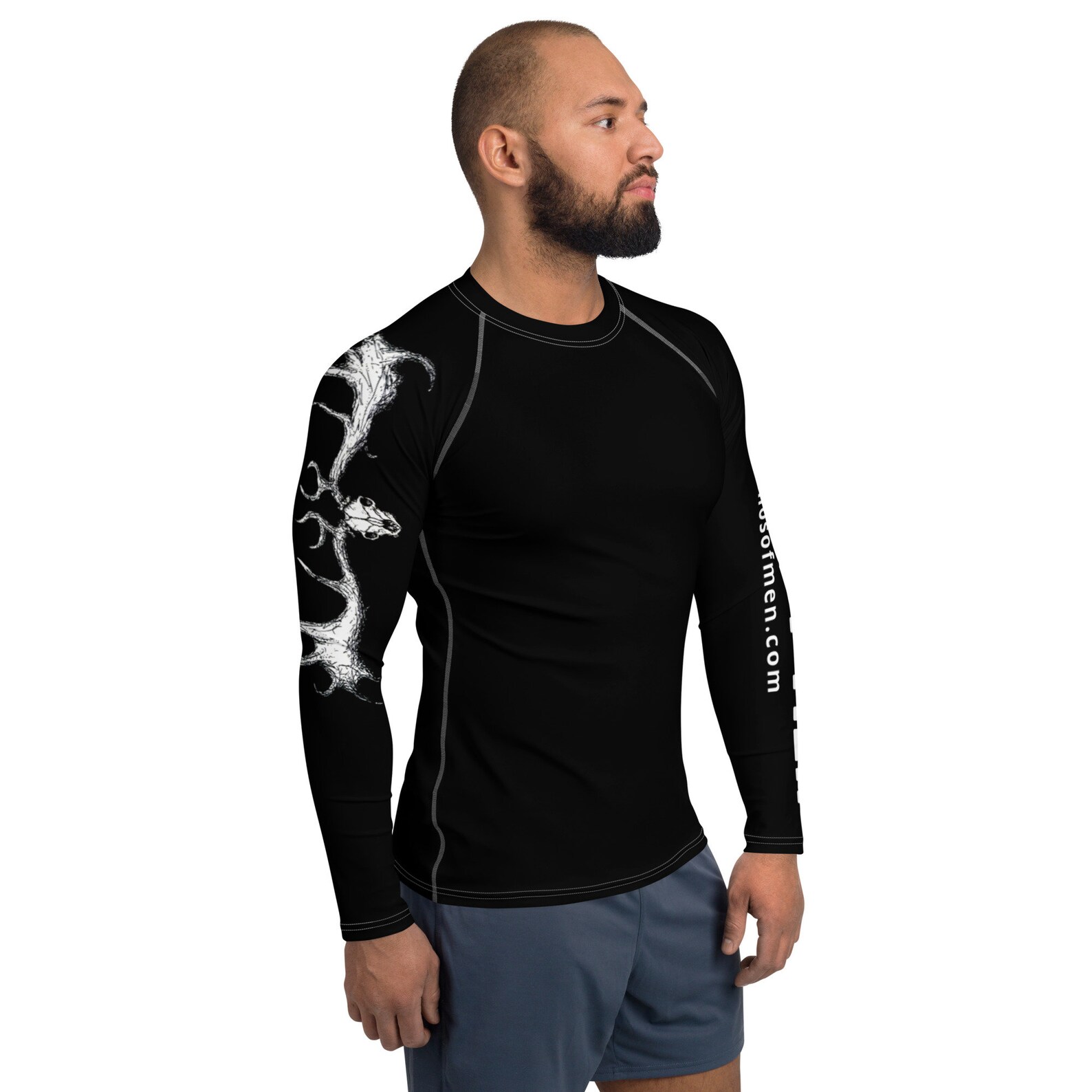 Ethos of Men Men's Rash Guard Jiu Jitsu Wrestling MMA Surfing Gift for