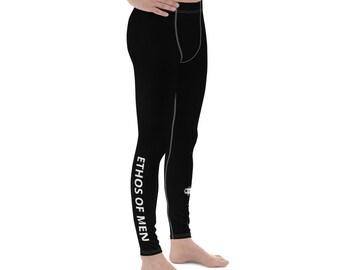 Buy Ethos of Men Men's Jiu Jitsu Spats BJJ MMA Gift for Men Men's Workout  Gear Mens Leggings Base Layer Sun Protection Online in India 