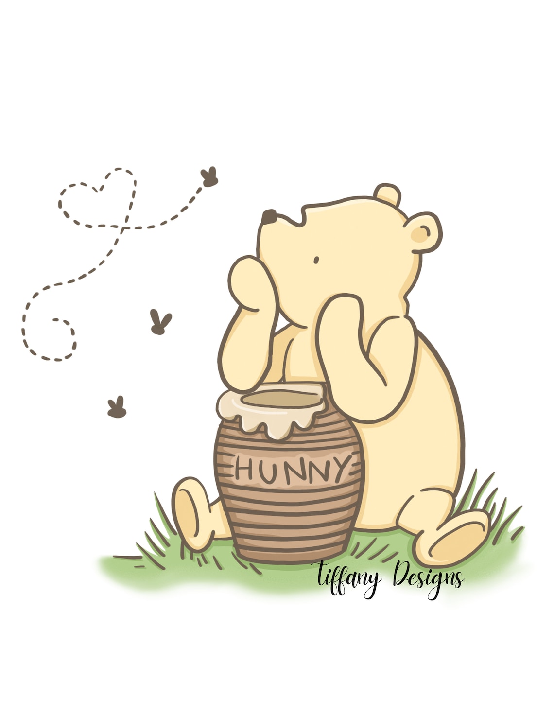 Classic Winnie the Pooh Nursery Prints - Etsy