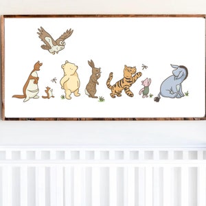 Classic Winnie the Pooh Nursery Prints - Etsy