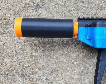 Faux Suppressor for Gryphon Nerf Blaster - Removable