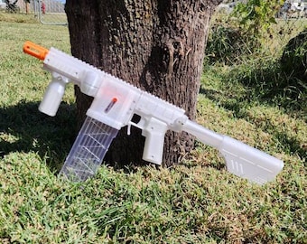 FREE SHIPPING Gryphon Carbine blaster 3D printed ABS - Transparent Filament