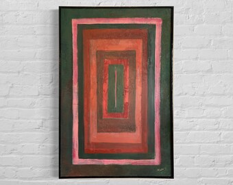 Earthy Minimalist Painting - Contemporary Wall Art