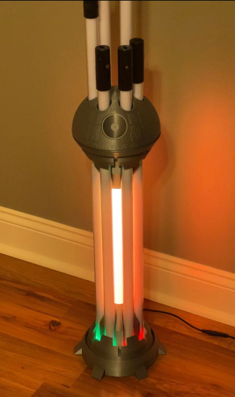 Neopixel Lightsaber Blade Stand custom Options Available Etsy