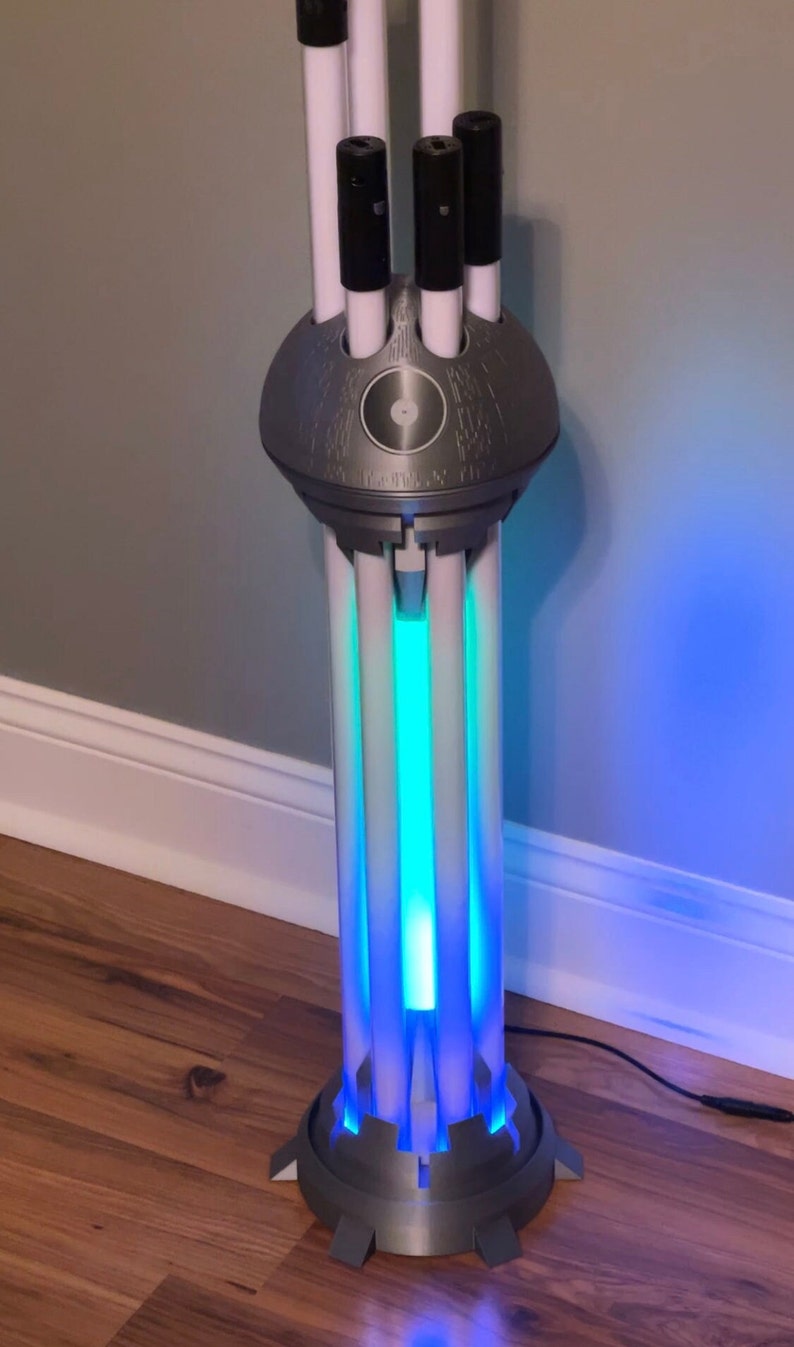 Neopixel Lightsaber Blade Stand custom Options Available Etsy