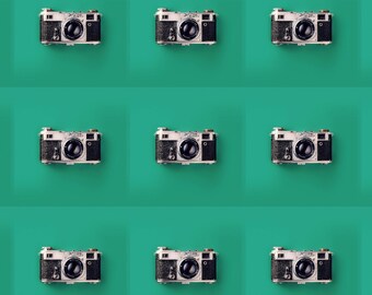 Digital Paper Camera Pattern