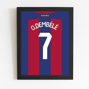 ousmane dembele jersey number