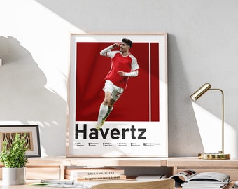 Kai Havertz Soccer Poster, Teen Room Decor (Digital Download)