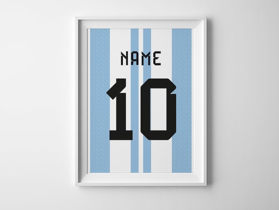 Argentina soccer jersey custom