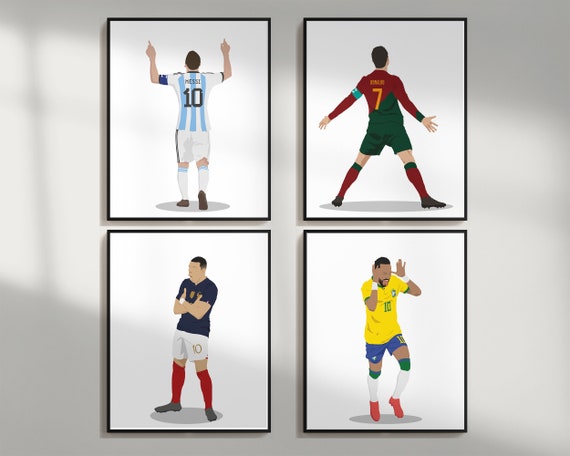 Ronaldo Messi Posters