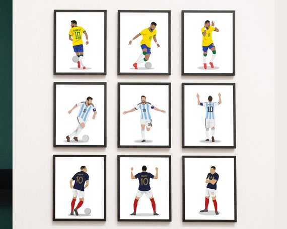 3 PACK PSG FC® Logo + Neymar Jr. + Kylian Mbappé – Iconic Puzzles