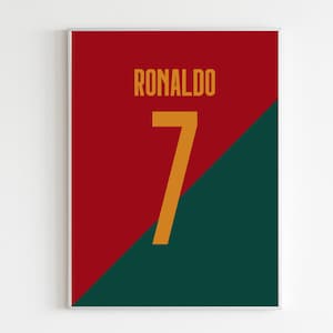 Printable Messi Ronaldo Mbappe Jersey Art Bundle Set of 3 - Etsy