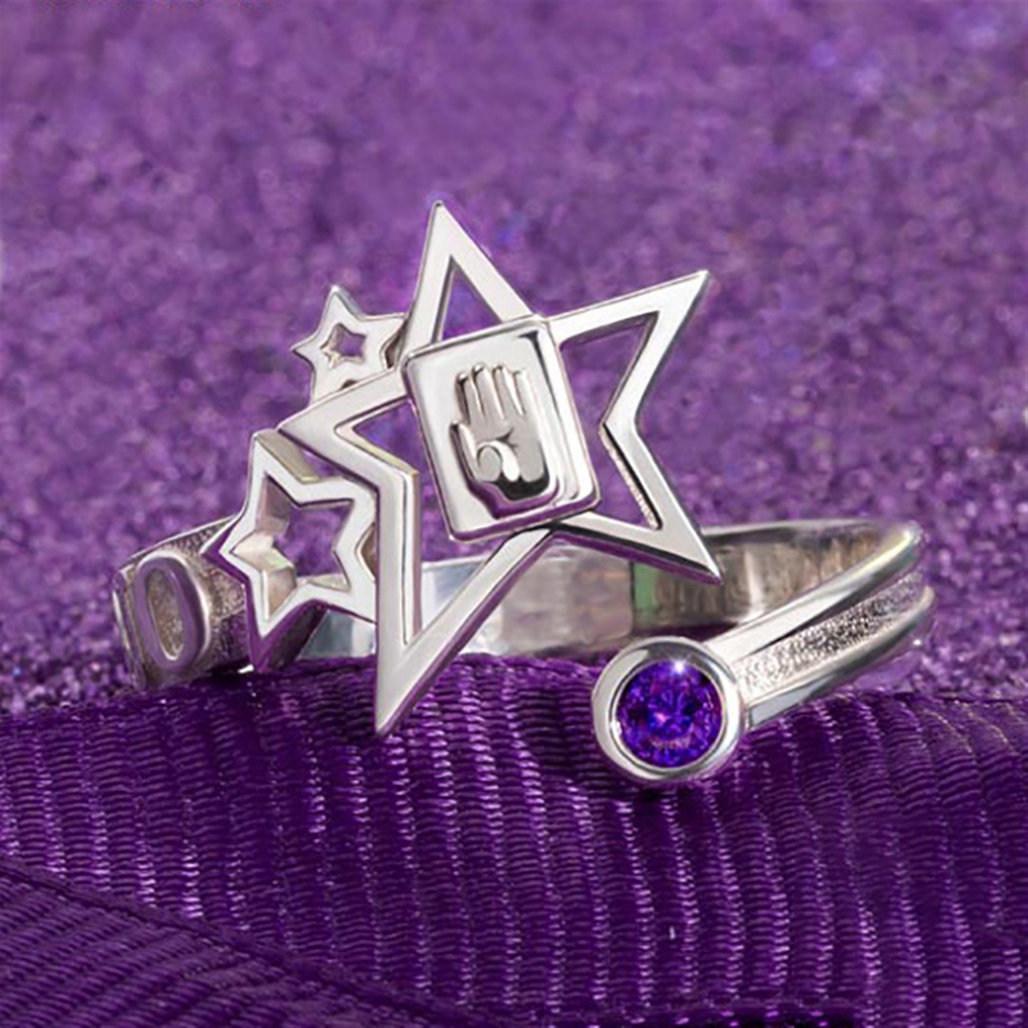 Bizzare Adventure Ring-manga anime geek cosplay gift • Stones&Fire