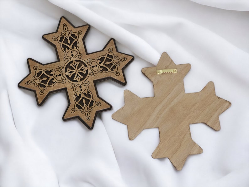 Coptic Wooden Cross Etsy