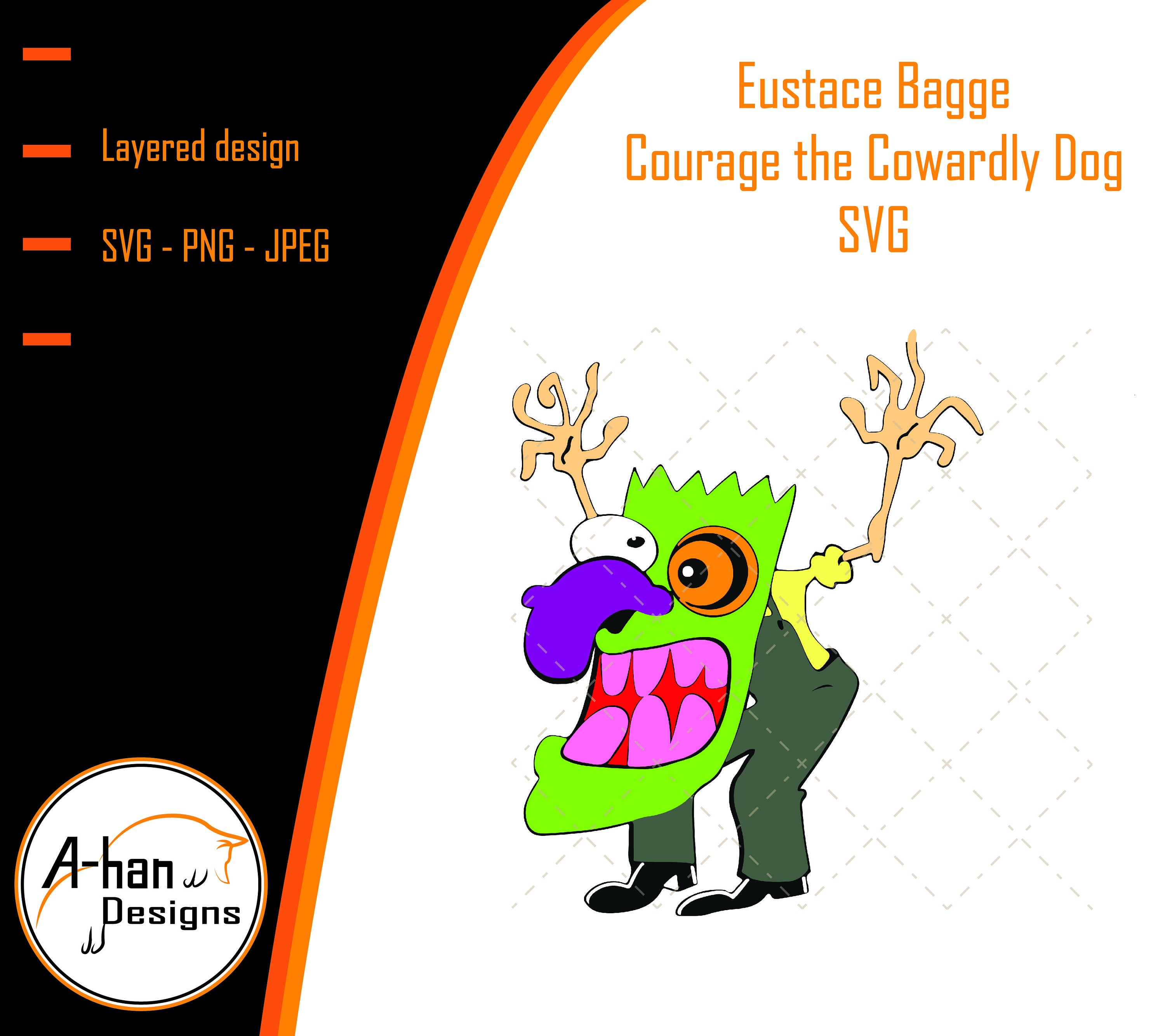 eustace-bagge-courage-the-cowardly-dog-etsy-australia