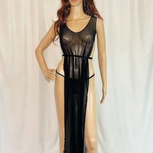 Kijira  Ta terra Fantasy Role Play Pleasure Slave Sheer Two panel  Roman Goddess lingerie