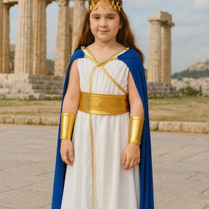 Athena Griechisches Göttinnen-Kostüm Für Mädchen – Für Halloween & Cosplay