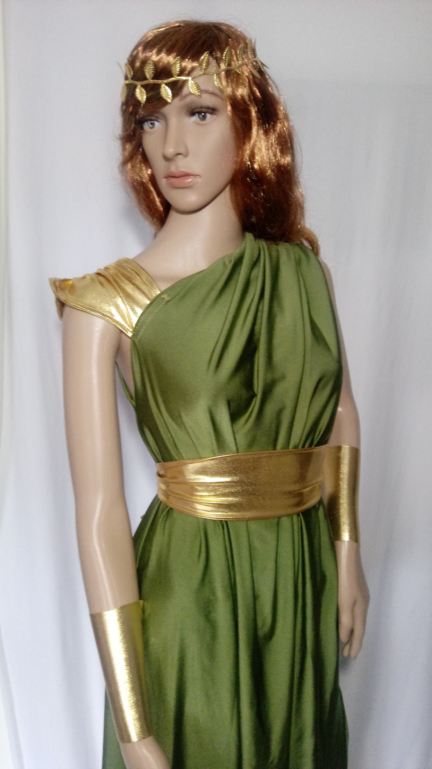 Greek Goddess Toga Gold Halloween Costume -  Canada