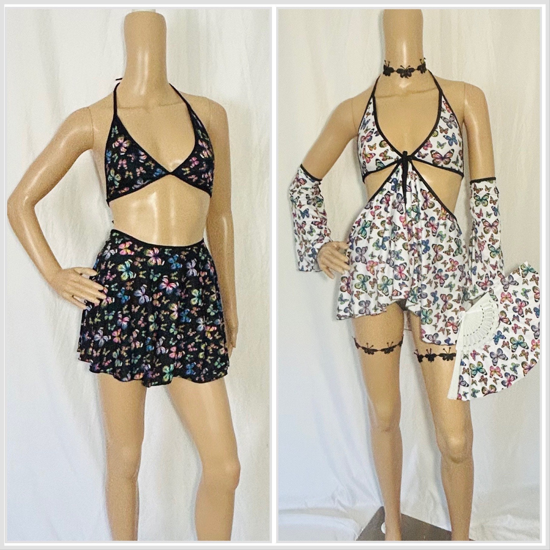 Fairytopia Butterfly Rave Festival Outfit for Women Pieces Sold ...