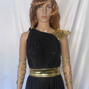 Greek Goddess Toga Gold Halloween Costume - Etsy