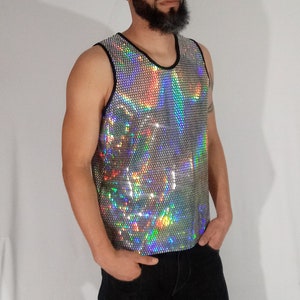 Mens Festival Tank Top Rave shirt