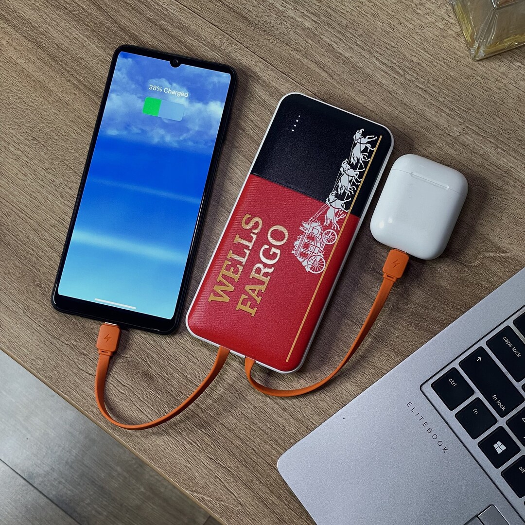 Portable Charger Custom Corporate Gifts, Bulk Power Banks With Logo