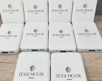 Custom Magnetic Power Bank with Company Logo USB-C, iOS\Android Compatible Corporate Gifts, Promotional Business Tech Gift, Portable Charger