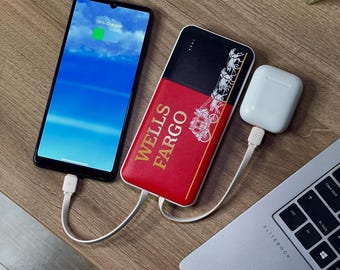 Custom Phone Charger Power Bank with Logo, Portable Charger Customized, Custom Corporate Gifts Business Gift Promotional Items Battery Pack