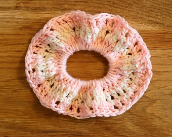 Crochet Scrunchie, Handmade Crochet Scrunchie, häkeln Damen Haarschmuck, handgemachte bequeme Haargummis, weiches häkeln Haarschmuck