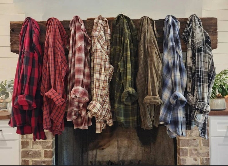 Mystery Vintage / Thrifted Flannel Shirt image 1