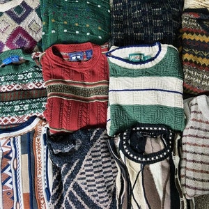 Thrift Sweaters Etsy