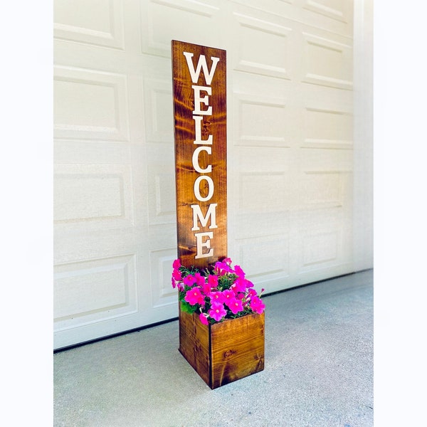 Flower Pot Signs Etsy