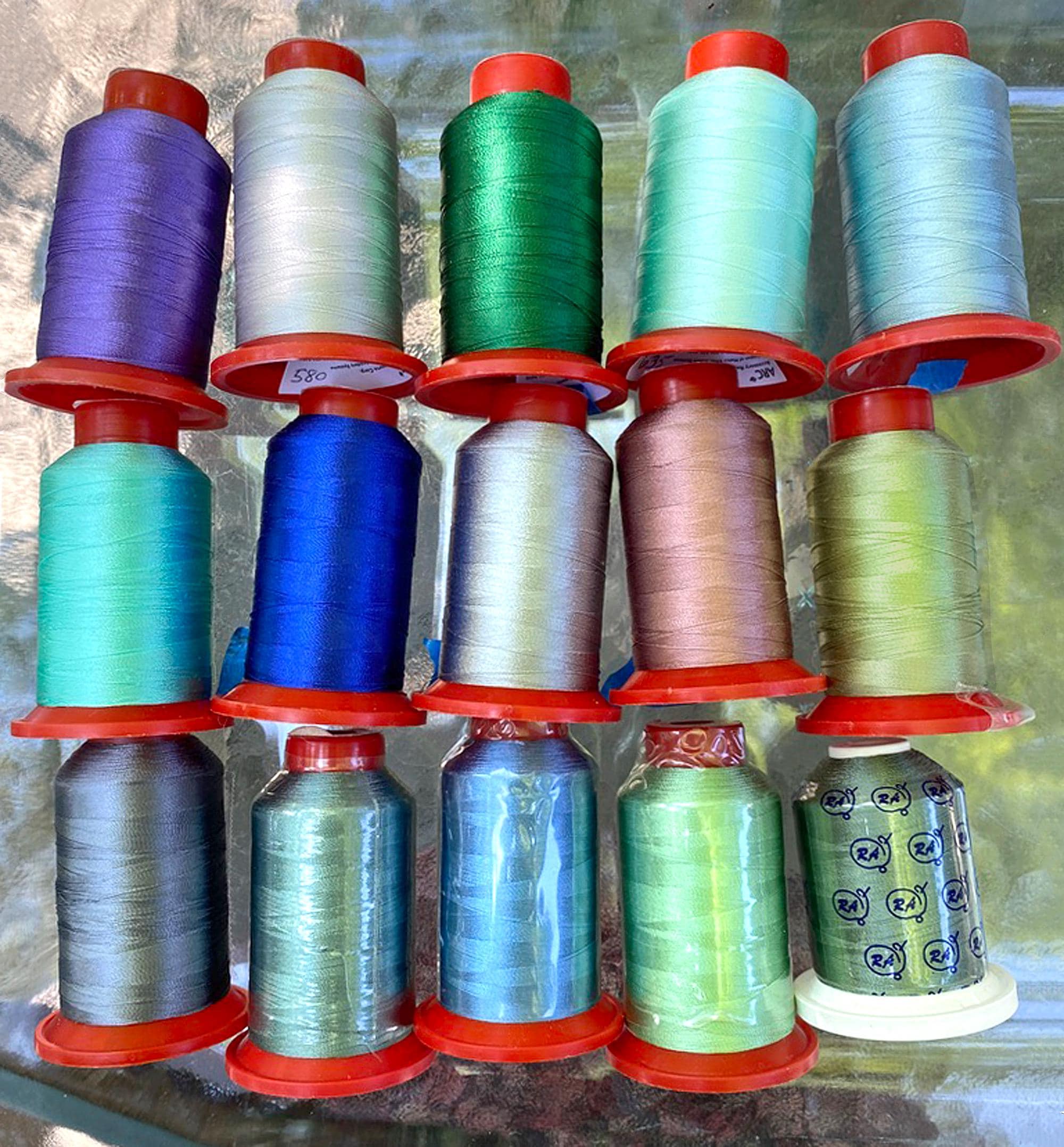 15+ Where Can I Buy Thread ARC Rayon Machine Embroidery Thread ~ 15 Full and Partial Spools of